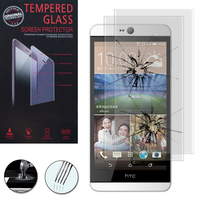 HTC Desire 826 dual sim: Lot / Pack de 2 Films de protection d'écran Verre Trempé