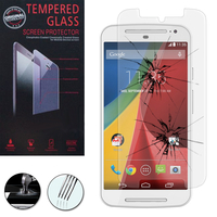 Motorola Moto G2 II G+1 2014 (2nd gen)/ G2 Dual SIM/ Moto G 4G LTE 2015 XT1072/ 4G LTE 2015 Dual SIM XT1068: 1 Film de protection d'écran Verre Trempé