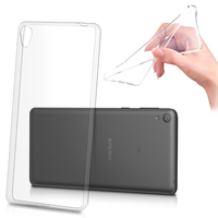 Sony Xperia E5: Accessoire Housse Etui Coque gel UltraSlim et Ajustement parfait - TRANSPARENT