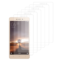 Xiaomi Redmi 3s/ Redmi 3x/ Redmi 3 Pro: Lot / Pack de 6x Films de protection d'écran clear transparent