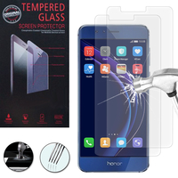 Huawei Honor 8: Lot / Pack de 2 Films de protection d'écran Verre Trempé