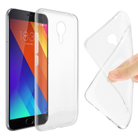 Meizu MX5: Accessoire Housse Etui Coque gel UltraSlim et Ajustement parfait - TRANSPARENT