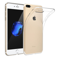 Apple iPhone 7 Plus 5.5" (non compatible iPhone 7 4.7''): Accessoire Housse Etui Coque gel UltraSlim et Ajustement parfait - TRANSPARENT