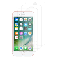 Apple iPhone 7 4.7" (non compatible iPhone 7 Plus 5.5''): Lot / Pack de 3x Films de protection d'écran clear transparent