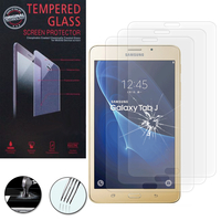 Samsung Galaxy Tab J: Lot / Pack de 3 Films de protection d'écran Verre Trempé