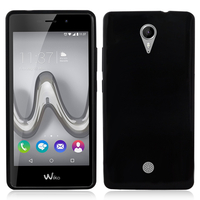 Wiko Tommy: Housse Coque TPU Silicone Gel Souple Translucide Ultra Fine - NOIR