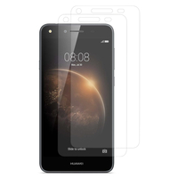 Huawei Y6 Elite 4G (non compatible Huawei Y6/ Y6 Pro): Lot / Pack de 2x Films de protection d'écran clear transparent