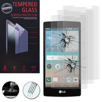 LG Escape 2 H443/ H445: Lot / Pack de 3 Films de protection d'écran Verre Trempé