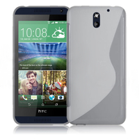 HTC Desire 610: Accessoire Housse Etui Pochette Coque S silicone gel - TRANSPARENT