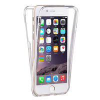 Apple iPhone 6/ 6s: Coque Housse Silicone Gel TRANSPARENTE ultra mince 360° protection intégrale Avant et Arrière - TRANSPARENT