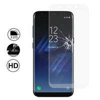 Samsung Galaxy S8 5.8" (non compatible Galaxy S8 Plus 6.2"): 1 Film en Verre Trempé Bord Incurvé Resistant