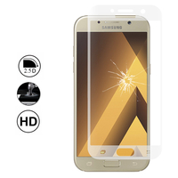 Samsung Galaxy A5 (2017) 5.2" A520F/ A5 (2017) Duos (non compatible Version 2014/ 2015/ 2016): 1 Film en Verre Trempé Bord Incurvé Resistant