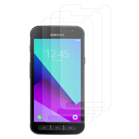 Samsung Galaxy Xcover 4: Lot / Pack de 3x Films de protection d'écran clear transparent