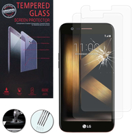 LG K20 Plus 5.3"/ K20 V VS501: Lot / Pack de 2 Films de protection d'écran Verre Trempé