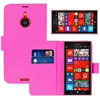 Nokia Lumia 1520/ RM-937/ RM-938/ RM-939/ RM-940: Accessoire Etui portefeuille Livre Housse Coque Pochette cuir PU - ROSE
