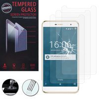 DOOGEE F7 4G LTE 5.5" (non compatible Doogee F7 Pro 5.7"): Lot / Pack de 3 Films de protection d'écran Verre Trempé