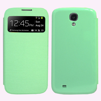 Samsung Galaxy S4 i9500/ i9505/ Value Edition I9515: Accessoire Coque Etui Housse Pochette Plastique View Case - VERT