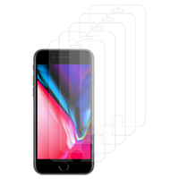 Apple iPhone 8 4.7": Lot / Pack de 5x Films de protection d'écran clear transparent