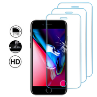 Apple iPhone 8 4.7": Lot/ Pack de 3 Films en Verre Trempé Bord Incurvé Resistant