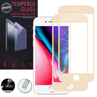 Apple iPhone 8 Plus 5.5": Lot / Pack de 2 Films de protection d'écran Verre Trempé