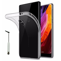Xiaomi Mi Mix 6.4": Accessoire Housse Etui Coque gel UltraSlim et Ajustement parfait + mini Stylet - TRANSPARENT