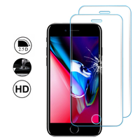 Apple iPhone 8 Plus 5.5": Lot/ Pack de 2 Films en Verre Trempé Bord Incurvé Resistant