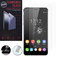 OUKITEL U11 Plus 4G 5.7": Lot / Pack de 2 Films de protection d'écran Verre Trempé