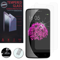 DOOGEE Valencia2 Y100 Plus 4G 5.5" (non compatible DOOGEE Y100 Pro/ Y100): Lot / Pack de 2 Films de protection d'écran Verre Trempé