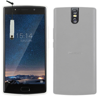 DOOGEE BL7000 4G 5.5": Accessoire Housse Etui Coque gel UltraSlim et Ajustement parfait + mini Stylet - TRANSPARENT