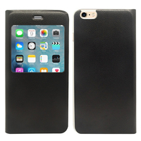 Apple iPhone 6 Plus/ 6s Plus: Etui View Case Flip Folio Leather cover - NOIR