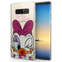 Samsung Galaxy Note 8 6.3"/ Note8 Duos: Coque Housse silicone TPU Transparente Ultra-Fine Dessin animé jolie - Daisy Duck
