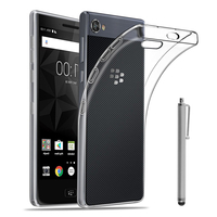 BlackBerry Motion 5.5": Accessoire Housse Etui Coque gel UltraSlim et Ajustement parfait + Stylet - TRANSPARENT