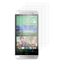 HTC One (E8)/ (E8) Ace/ (E8) dual sim/ (E8) CDMA: Lot / Pack de 3x Films de protection d'écran clear transparent
