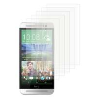 HTC One (E8)/ (E8) Ace/ (E8) dual sim/ (E8) CDMA: Lot / Pack de 5x Films de protection d'écran clear transparent