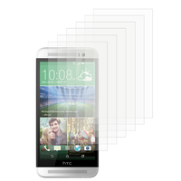 HTC One (E8)/ (E8) Ace/ (E8) dual sim/ (E8) CDMA: Lot / Pack de 6x Films de protection d'écran clear transparent