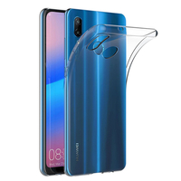 Huawei P20 Lite/ Nova 3e 5.84" (non compatible Huawei P20/ P20 Pro): Accessoire Housse Etui Coque gel UltraSlim et Ajustement parfait - TRANSPARENT