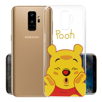 Samsung Galaxy S9+/ S9 Plus 6.2": Coque Housse silicone TPU Transparente Ultra-Fine Dessin animé jolie - Winnie the Pooh