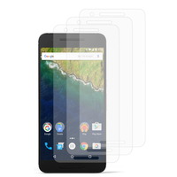 Huawei Nexus 6P: Lot / Pack de 3x Films de protection d'écran clear transparent