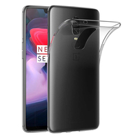 OnePlus 6 6.28": Accessoire Housse Etui Coque gel UltraSlim et Ajustement parfait - TRANSPARENT