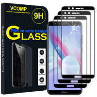 Huawei Honor 9 Lite 5.65"/ AL00/ AL10/ TL10/ Honor 9 Youth Edition: Lot / Pack de 3 Films de protection d'écran Verre Trempé