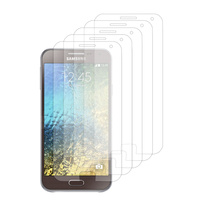 Samsung Galaxy E5 SM-E500F E500H E500HQ E500M E500F/DS E500H/DS E500M/DS: Lot / Pack de 5x Films de protection d'écran clear transparent
