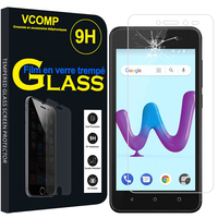 Wiko Sunny3/ Sunny 3 5.0" (non compatible Wiko Sunny3 Mini 4.0"): 1 Film de protection d'écran Verre Trempé