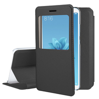 Xiaomi Mi A2/ Mi 6X 5.99": Etui View Case Flip Folio Leather cover - NOIR