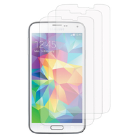 Samsung Galaxy S5 V G900F G900IKSMATW LTE G901F/ Duos / S5 Plus/ S5 Neo SM-G903F/ S5 LTE-A G906S: Lot / Pack de 3x Films de protection d'écran clear transparent