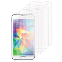Samsung Galaxy S5 V G900F G900IKSMATW LTE G901F/ Duos / S5 Plus/ S5 Neo SM-G903F/ S5 LTE-A G906S: Lot / Pack de 5x Films de protection d'écran clear transparent