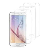 Samsung Galaxy S6 SM-G920/ S6 Duos/ S6 (CDMA)/ G920F G9200 G9208/SS G920A G920T G920S G920V G920W8: Lot / Pack de 3x Films de protection d'écran clear transparent