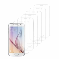 Samsung Galaxy S6 SM-G920/ S6 Duos/ S6 (CDMA)/ G920F G9200 G9208/SS G920A G920T G920S G920V G920W8: Lot / Pack de 6x Films de protection d'écran clear transparent