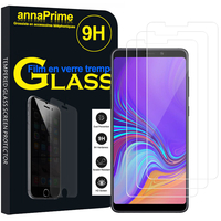 Samsung Galaxy A9 (2018) 6.3" SM-A920F/ Galaxy A9S/ A9 Star Pro (non compatible Galaxy A9 (2016) 6.0"): Lot / Pack de 3 Films de protection d'écran Verre Trempé