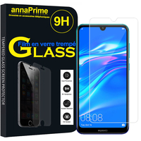 Huawei Y7 Pro (2019) 6.26" DUB-LX2 (non compatible Huawei Y7 Pro (2018) 5.99"): 1 Film de protection d'écran Verre Trempé