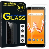 Wiko Sunny 3 Plus/ Sunny3 Plus 5.45" (non compatible Wiko Sunny 3 5.0") [Les Dimensions EXACTES du telephone: 148 x 72 x 9.3 mm]: 1 Film de protection d'écran Verre Trempé